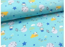 Jersey - Wolkenland Baby türkis